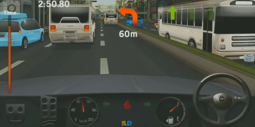 game routes in dr. driving for ios