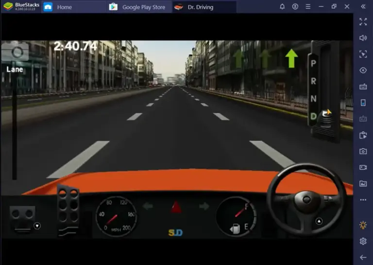 Gameplay of dr. driving in pc