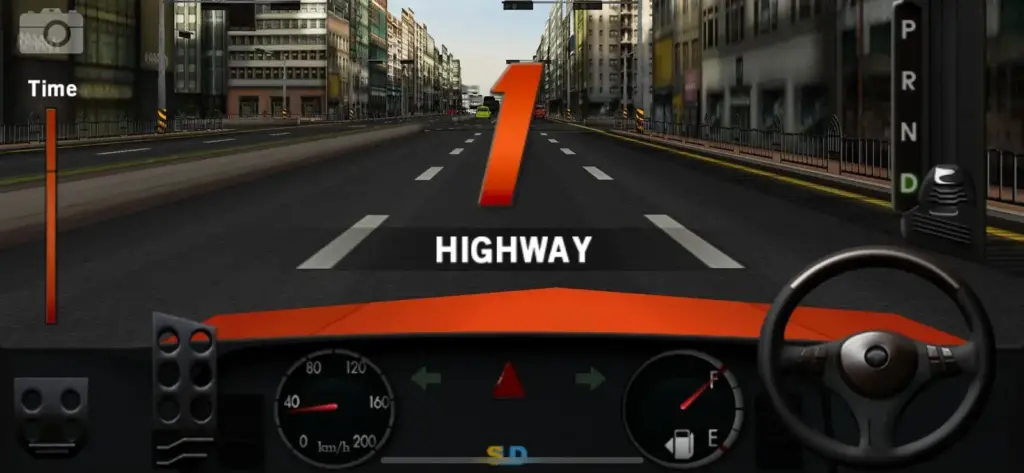 screenshot highway mission in dr driving